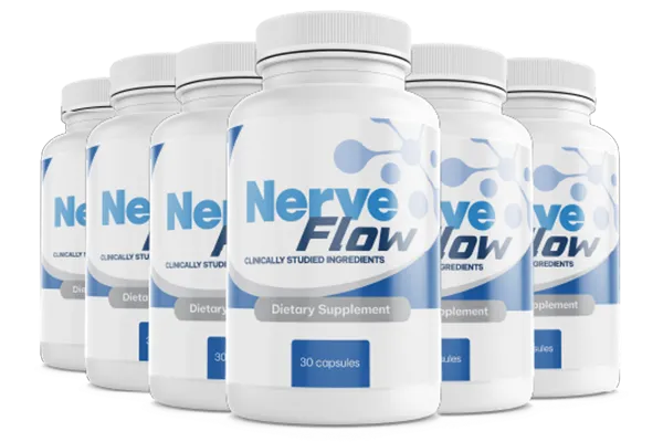 Six bottles of NerveFlow